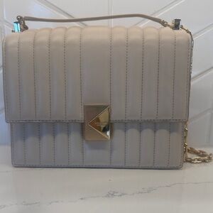 Kate Spade Deco Quilted Cashew Milk Bag